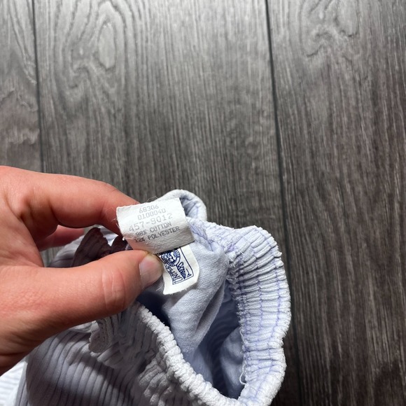 Vintage OshKosh Corduroy Pants Girls 2T Purple Pastel Elastic Waist Union Bow - Picture 4 of 9